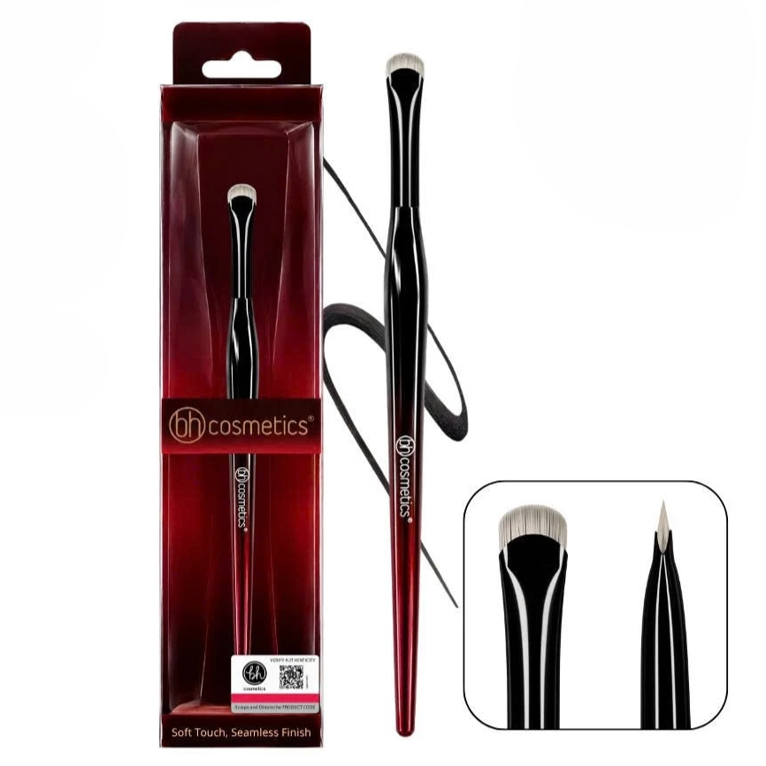 Cọ Đánh Bọng Mắt Vẽ Eyeliner Vẽ Mày Siêu Mảnh Đầu Lưỡi Liềm Bh Cosmetics Thin Crescent Liner Brush BH027
